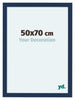Como MDF Photo Frame 50x70cm Dark Blue Swept Front Size | Yourdecoration.co.uk
