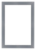 Como MDF Photo Frame 50x75cm Aluminium Brushed Front | Yourdecoration.co.uk