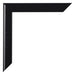 Como MDF Photo Frame 50x75cm Black High Gloss Corner | Yourdecoration.co.uk