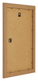 Como MDF Photo Frame 50x75cm Walnutt Light Back Oblique | Yourdecoration.co.uk