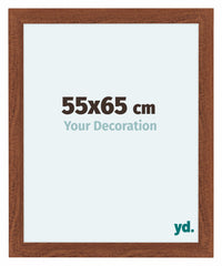 Como MDF Photo Frame 55x65cm Walnut Front Size | Yourdecoration.co.uk