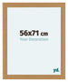 Como MDF Photo Frame 56x71cm Beech Front Size | Yourdecoration.co.uk
