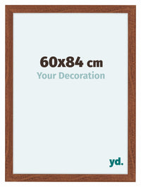 Como MDF Photo Frame 60x84cm Walnut Front Size | Yourdecoration.co.uk