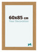 Como MDF Photo Frame 60x85cm Beech Front Size | Yourdecoration.co.uk