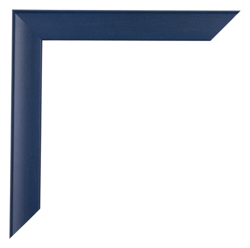 Como MDF Photo Frame 60x85cm Dark Blue Swept Corner | Yourdecoration.co.uk