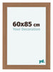 Como MDF Photo Frame 60x85cm Walnutt Light Front Size | Yourdecoration.co.uk