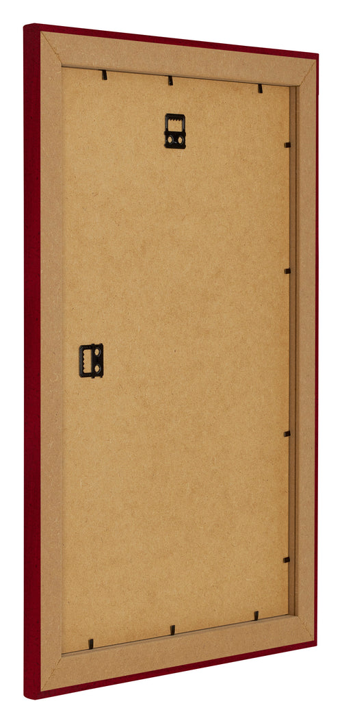 Como MDF Photo Frame 60x85cm Wine Red Swept Back Oblique | Yourdecoration.co.uk