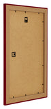 Como MDF Photo Frame 60x85cm Wine Red Swept Back Oblique | Yourdecoration.co.uk