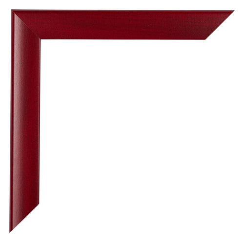 Como MDF Photo Frame 60x85cm Wine Red Swept Corner | Yourdecoration.co.uk