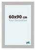 Como MDF Photo Frame 60x90cm White Woodgrain Front Size | Yourdecoration.co.uk