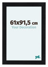 Como MDF Photo Frame 61x91 5cm Black Matte Front Size | Yourdecoration.co.uk