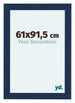 Como MDF Photo Frame 61x91 5cm Dark Blue Swept Front Size | Yourdecoration.co.uk