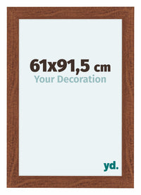Como MDF Photo Frame 61x91 5cm Walnut Front Size | Yourdecoration.co.uk