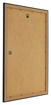 Como MDF Photo Frame 70x100cm Black Matte Back Oblique | Yourdecoration.co.uk