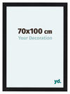 Como MDF Photo Frame 70x100cm Black Matte Front Size | Yourdecoration.co.uk