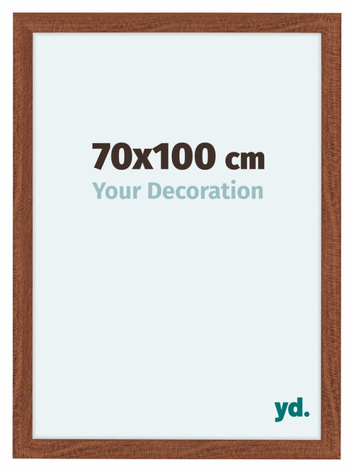 Como MDF Photo Frame 70x100cm Walnut Front Size | Yourdecoration.co.uk