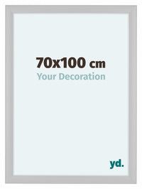 Como MDF Photo Frame 70x100cm White Matte Front Size | Yourdecoration.co.uk
