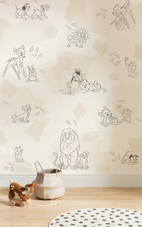 Disney Animals Interior Wall Mural DX4 225 | Yourdecoration.co.uk