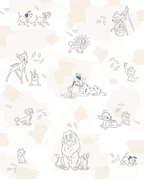 Disney Animals Wall Mural DX4 225 | Yourdecoration.co.uk