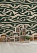 Disney Donald Duck Green Waves Interior Wall Mural DX4 201 | Yourdecoration.co.uk