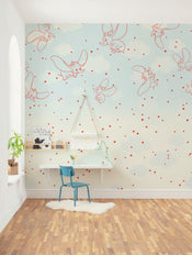 Disney Dumbo Clouds Interior Wall Mural DX5 246 | Yourdecoration.co.uk