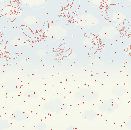 Disney Dumbo Clouds Wall Mural DX5 246 | Yourdecoration.co.uk