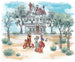 Disney Lady and the Tramp Sweet Home Wall Mural DX6 190 | Yourdecoration.co.uk
