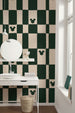 Disney Mickey Mouse Green Chess Interior Wall Mural DX4 187 | Yourdecoration.co.uk