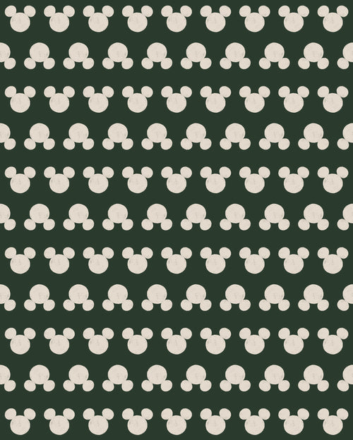 Disney Mickey Mouse Green Heads Wall Mural DX4 200 | Yourdecoration.co.uk