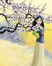 Disney Mulan Cherry Blossoms Wall Mural DX4 226 | Yourdecoration.co.uk