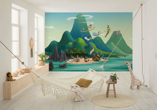 Disney Peter Pan and the lost boys Interior Wall Mural DX8 234 | Yourdecoration.co.uk