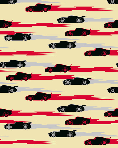 Disney Pixar Cars Pattern Wall Mural DX4 207 | Yourdecoration.co.uk