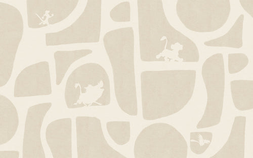 Disney The Lion King Animals and Shapes Wall Mural DX8 218 | Yourdecoration.co.uk
