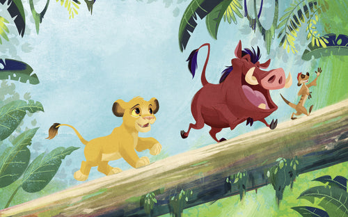 Disney The Lion King Classic Jungle Team Wall Mural DX8 221 | Yourdecoration.co.uk