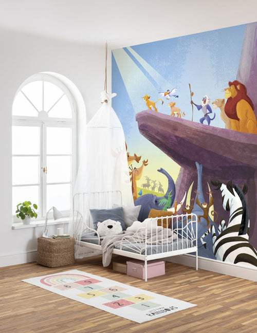 Disney The Lion King Classic Long live the King Interior va4yc0 Wall Mural DX4 222 | Yourdecoration.co.uk