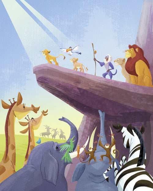 Disney The Lion King Classic Long live the King Wall Mural DX4 222 | Yourdecoration.co.uk