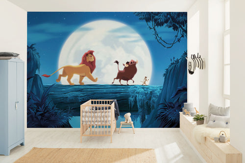Disney The Lion King Full Moon Walk Interior Wall Mural DX7 196 | Yourdecoration.co.uk