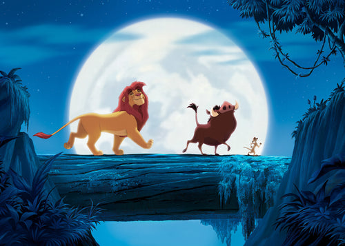Disney The Lion King Full Moon Walk Wall Mural DX7 196 | Yourdecoration.co.uk