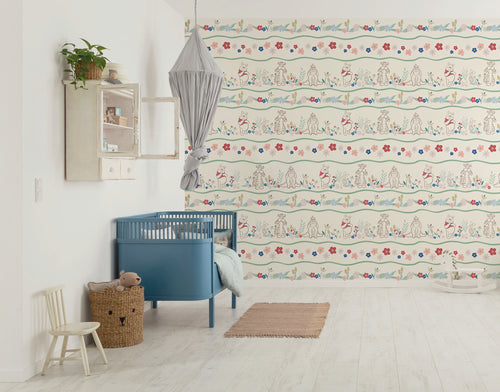 Disney Winnie the Pooh Friends In Garden Interior Wall Mural DX6 237 | Yourdecoration.co.uk