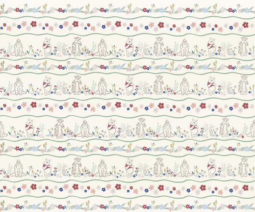 Disney Winnie the Pooh Friends In Garden Wall Mural DX6 237 | Yourdecoration.co.uk