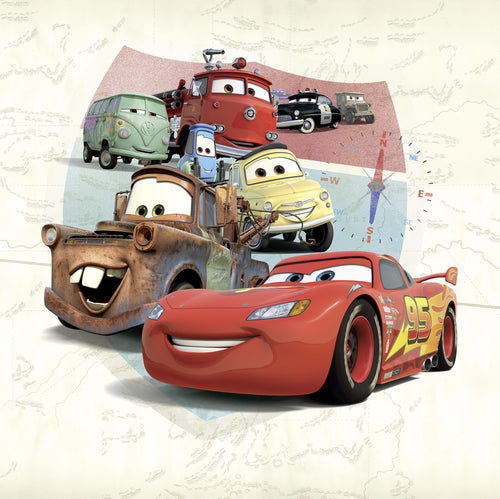 Disney and Pixar Cars Open Road Wall Mural DX5 171 | Yourdecoration.co.uk