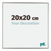 Evry Plastic Photo Frame 20x20cm Champagne Front Size | Yourdecoration.co.uk
