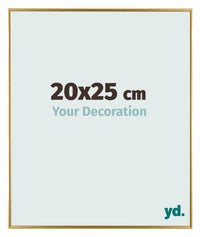 Evry Plastic Photo Frame 20x25cm Gold Front Size | Yourdecoration.co.uk