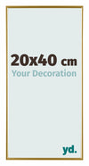 Evry Plastic Photo Frame 20x40cm Gold Front Size | Yourdecoration.co.uk