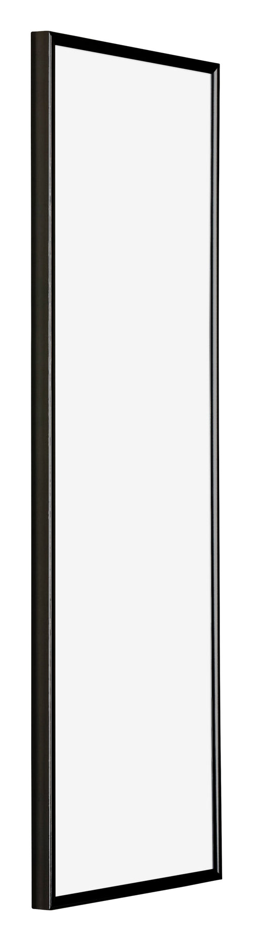 Evry Plastic Photo Frame 20x60cm Black High Gloss Front Oblique | Yourdecoration.co.uk