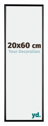 Evry Plastic Photo Frame 20x60cm Black High Gloss Front Size | Yourdecoration.co.uk