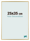 Evry Plastic Photo Frame 25x35cm Gold Front Size | Yourdecoration.co.uk