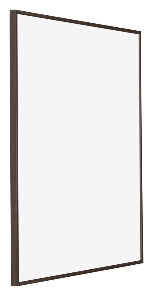 Evry Plastic Photo Frame 28x35cm Anthracite Front Oblique | Yourdecoration.co.uk