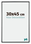 Evry Plastic Photo Frame 30x45cm Black High Gloss Front Size | Yourdecoration.co.uk
