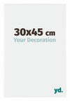 Evry Plastic Photo Frame 30x45cm White High Gloss Front Size | Yourdecoration.co.uk